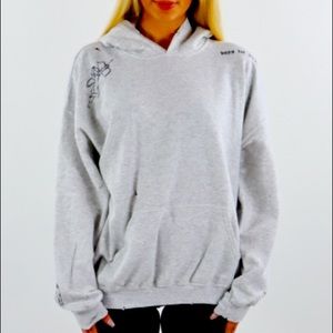 Boys lie grey read me sweatshirt